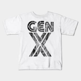 Generation X (distressed) Kids T-Shirt